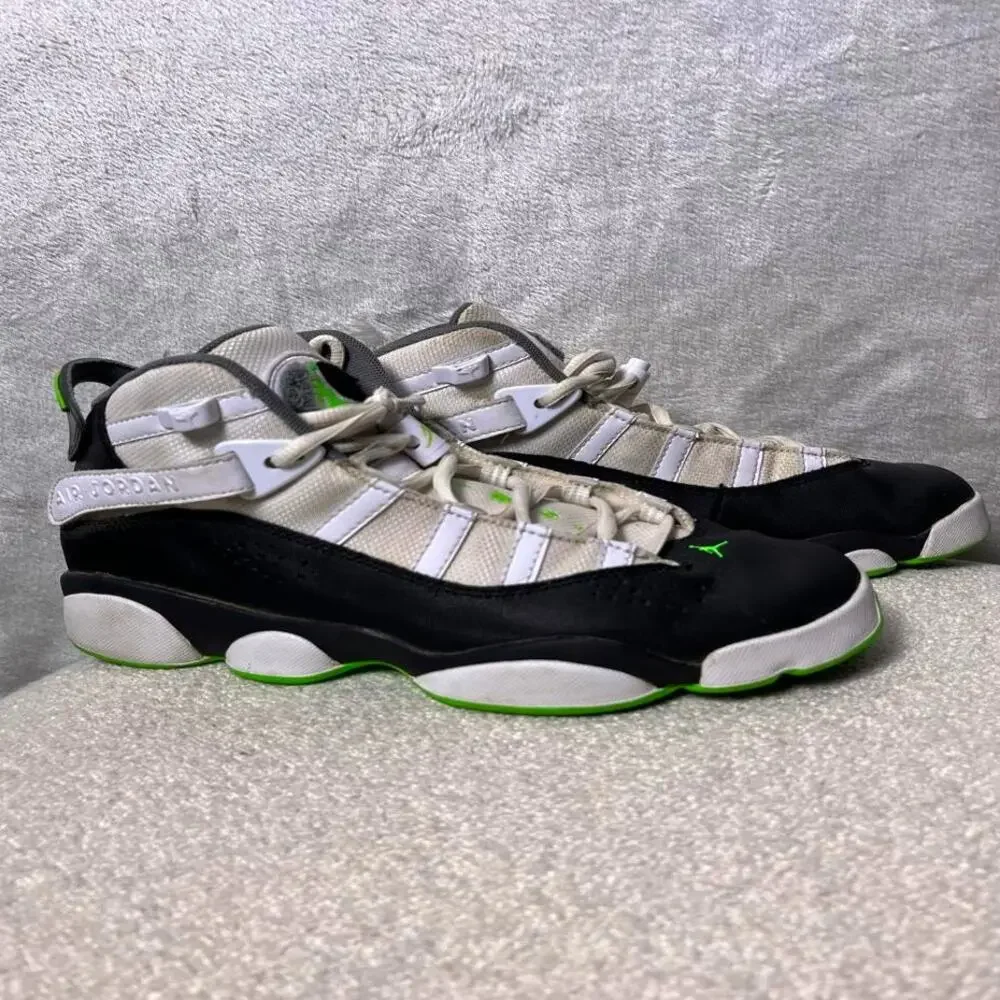 Nike Jordan 6 Rings GS Altitude Green Mid Top Youth 7 Basketball Jumpman GOATed